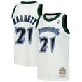 thumbnail image 1 of Men's-Mitchell & Ness Kevin Garnett White Minnesota Timberwolves Hardwood Classics Swingman Jersey, 1 of 7