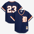 thumbnail image 1 of Men's Mitchell & Ness Kirk Gibson Navy Detroit Tigers Authentic Batting Practice Jersey, 1 of 7
