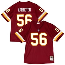 Men's Mitchell & Ness LaVar Arrington Burgundy Washington Commanders 2001 Legacy Throwback Replica Jersey