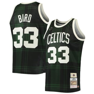 Larry Bird Boston Celtics Autographed Mitchell & Ness White 1985-1986  Swingman Jersey with HOF 1998 Inscription - Limited Edition of 33