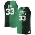 thumbnail image 1 of Men's Mitchell & Ness Larry Bird Black/Kelly Green Boston Celtics Big & Tall Profile Tie-Dye Player Tank Top, 1 of 3