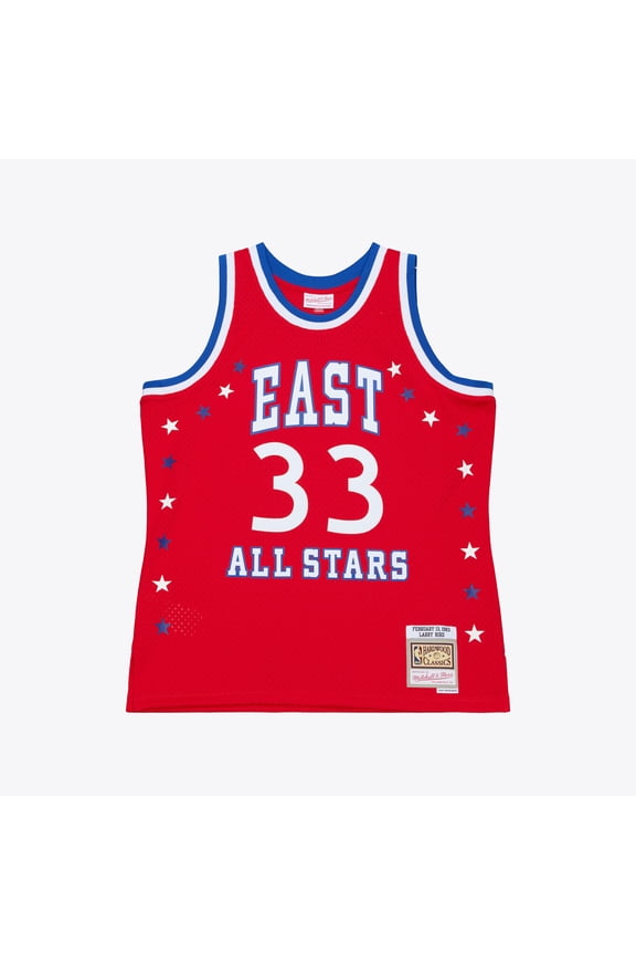 Men's Mitchell & Ness Larry Bird Red Eastern Conference 1983 All-Star Game Swingman Jersey