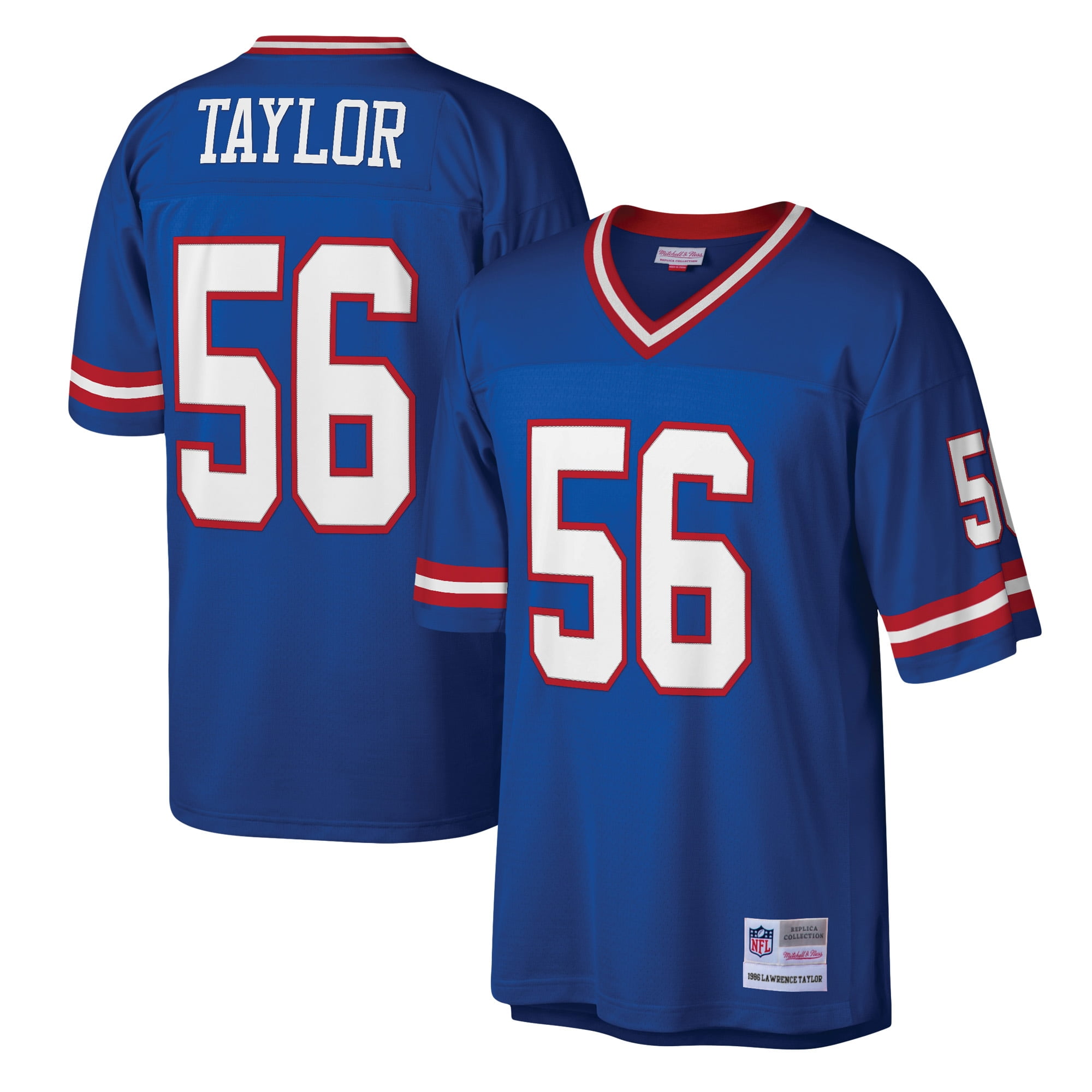 Men's Mitchell & Ness Lawrence Taylor Royal New York Giants Legacy