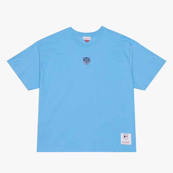Men's Mitchell & Ness Light Blue Detroit Tigers Insignia Premium T-Shirt