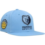 Mens Mitchell & Ness Light Blue Memphis Grizzlies Side Core 2.0 Snapback Hat