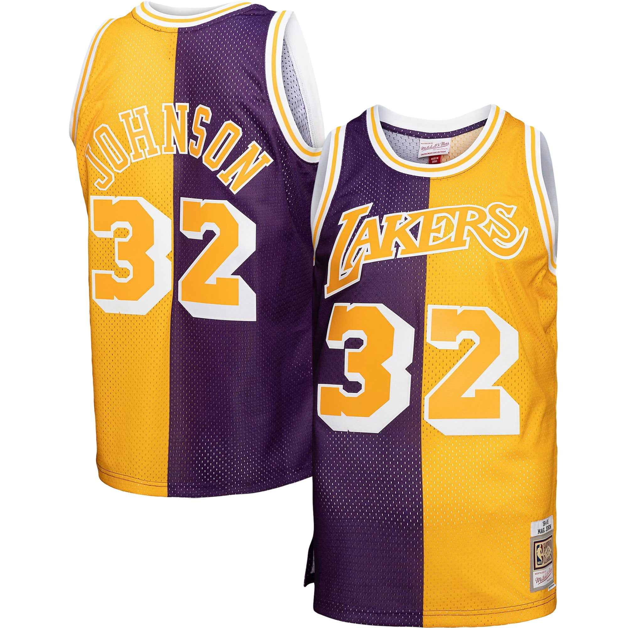 Mitchell ness magic best sale johnson