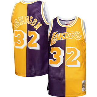 Magic Johnson Western Conference Mitchell & Ness Youth All Star Name &  Number Long Sleeve T-Shirt - Red