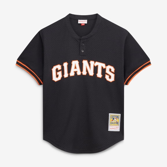 Men's Mitchell & Ness Matt Williams Black San Francisco Giants Authentic Batting Practice Jersey