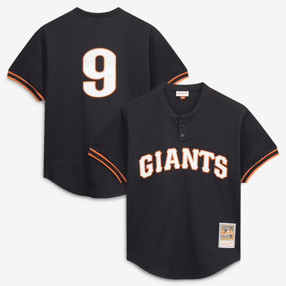 Men's Mitchell & Ness Matt Williams Black San Francisco Giants Authentic Batting Practice Jersey