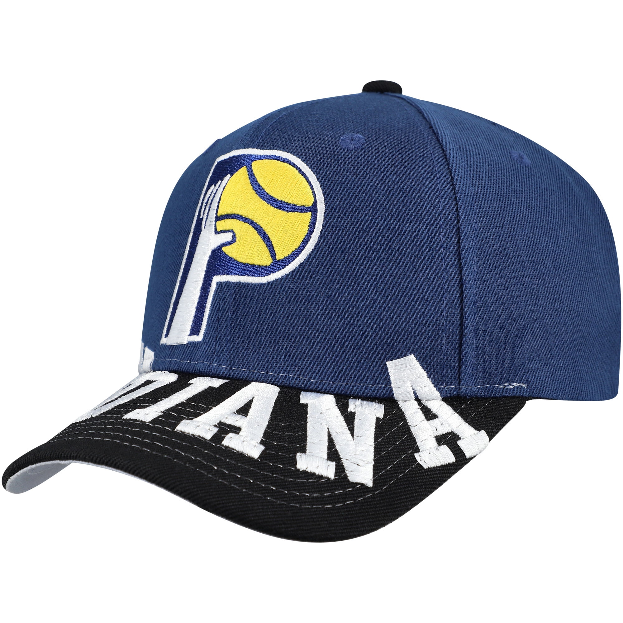 Casquette Snapback Hometown Indiana Pacers gris-bleu marine MITCHELL & NESS