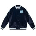 thumbnail image 1 of Men's Mitchell & Ness Navy Blue NCAA UNC Champ City Heavyweight Jacket - 3XL, 1 of 3