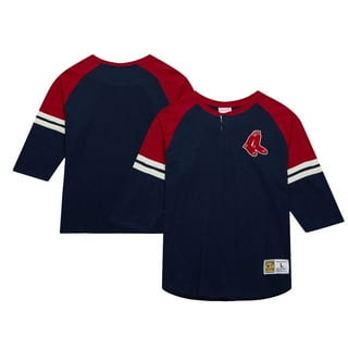 mitchell & ness BOSTON RED SOX 半袖　ユニホーム Youth Boston Red Sox Mitchell & Ness Navy Cooperstown