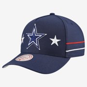 Mens Mitchell & Ness Navy Dallas Cowboys Americas Team Pro Pinch Snapback Hat