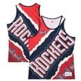 thumbnail image 1 of Men's Mitchell & Ness  Navy Houston Rockets Jumbotron 2.0 Sublimated Tank Top, 1 of 3