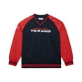 thumbnail image 1 of Men's Mitchell & Ness Navy Houston Texans  Raglan Jacket, 1 of 4