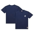thumbnail image 1 of Men's Mitchell & Ness Navy Michigan Wolverines Throwback Fade Away T-Shirt, 1 of 4
