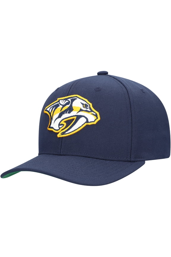 Men's Mitchell & Ness Navy Nashville Predators Core Team Ground Pro Adjustable Hat
