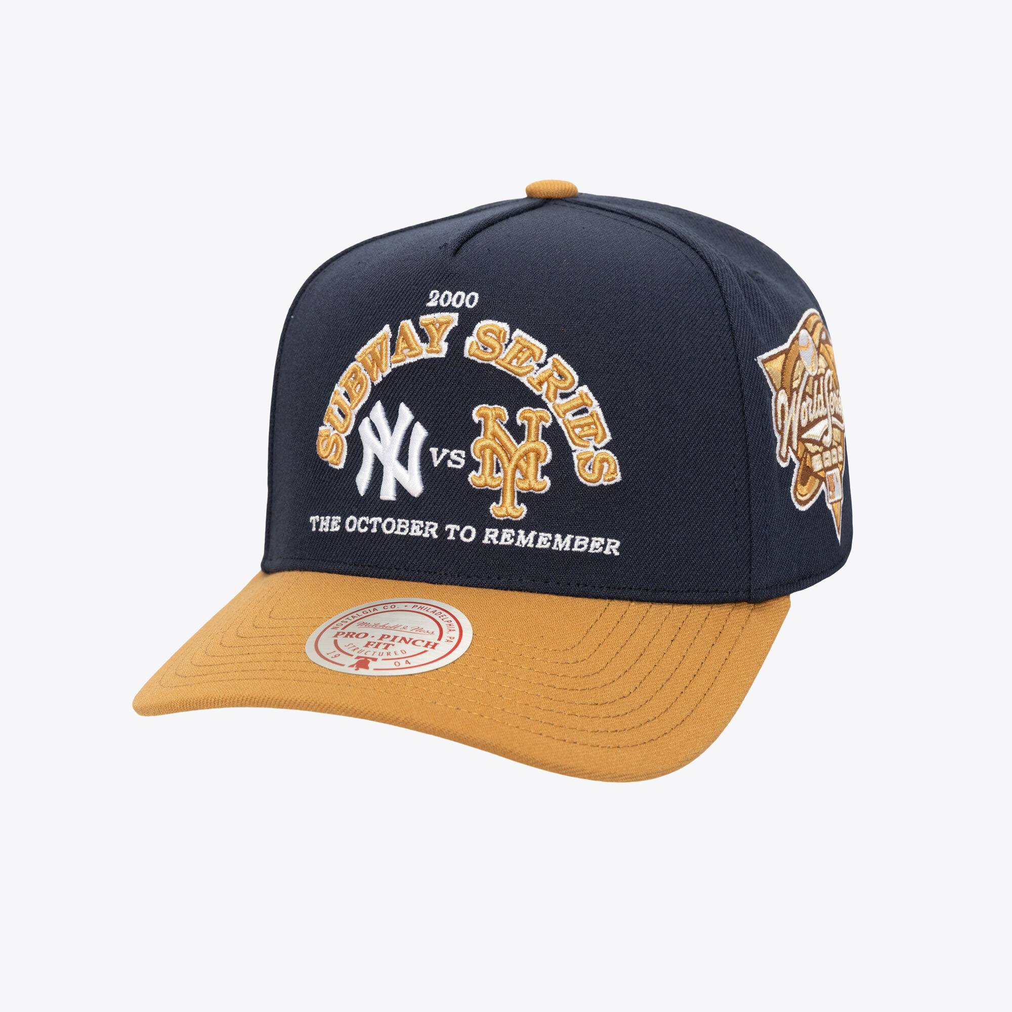 Men's Mitchell & Ness Navy New York Yankees vs. New York Mets