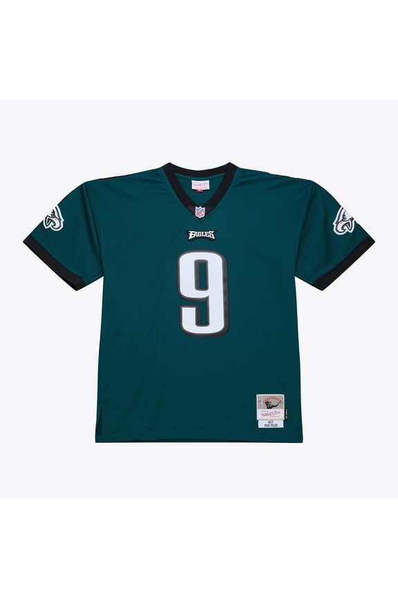 Men's Mitchell & Ness Nick Foles Midnight Green Philadelphia Eagles Legacy Replica Jersey
