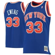 Mens Mitchell & Ness Patrick Ewing Blue New York Knicks 1991/92 Hardwood Classics Swingman Jersey