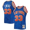 thumbnail image 1 of Men's Mitchell & Ness Patrick Ewing Blue New York Knicks Hardwood Classics 1991/92 Lunar New Year Swingman Jersey, 1 of 3