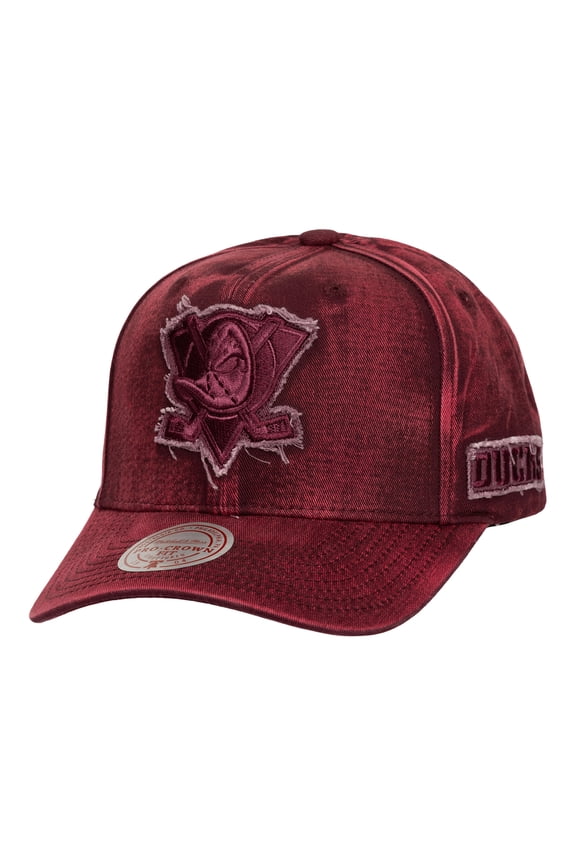 Men's Mitchell & Ness Purple Anaheim Ducks Downtown Pro Crown Snapback Hat