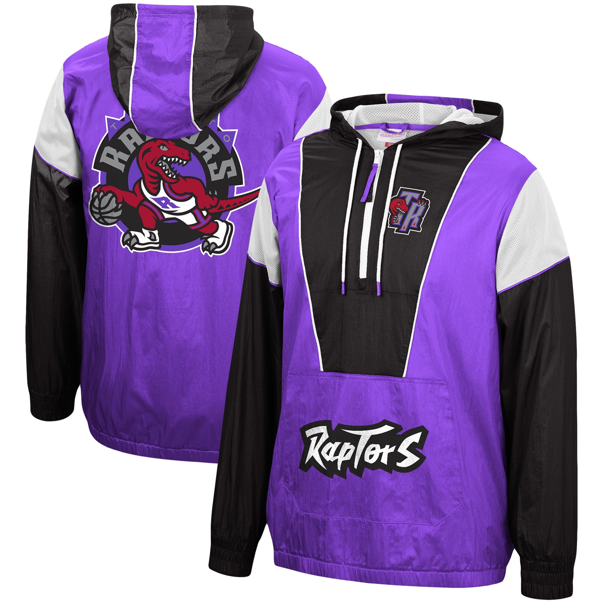 Unisex Mitchell & Ness Black Toronto Raptors Hardwood