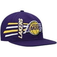 thumbnail image 1 of Men's Mitchell & Ness Purple Los Angeles Lakers Retro Bolt Deadstock Snapback Hat, 1 of 5
