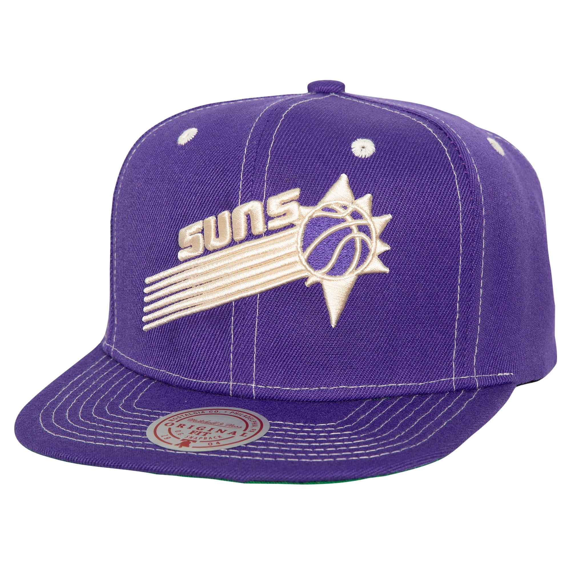 Men's Mitchell \u0026 Ness Purple Phoenix Suns Energy Contrast Snapback Hat