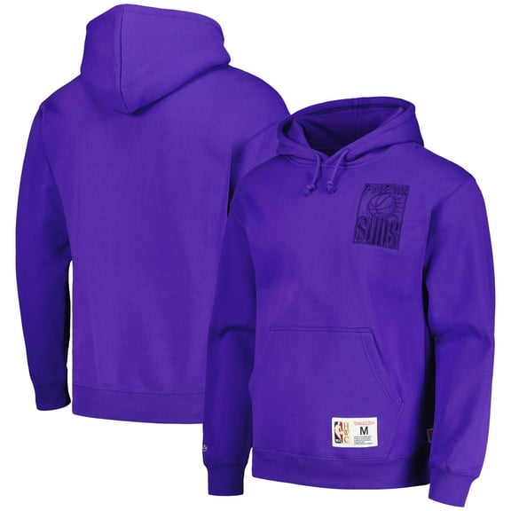 Men's Mitchell & Ness Purple Phoenix Suns Hardwood Classics Tonal Pullover Hoodie