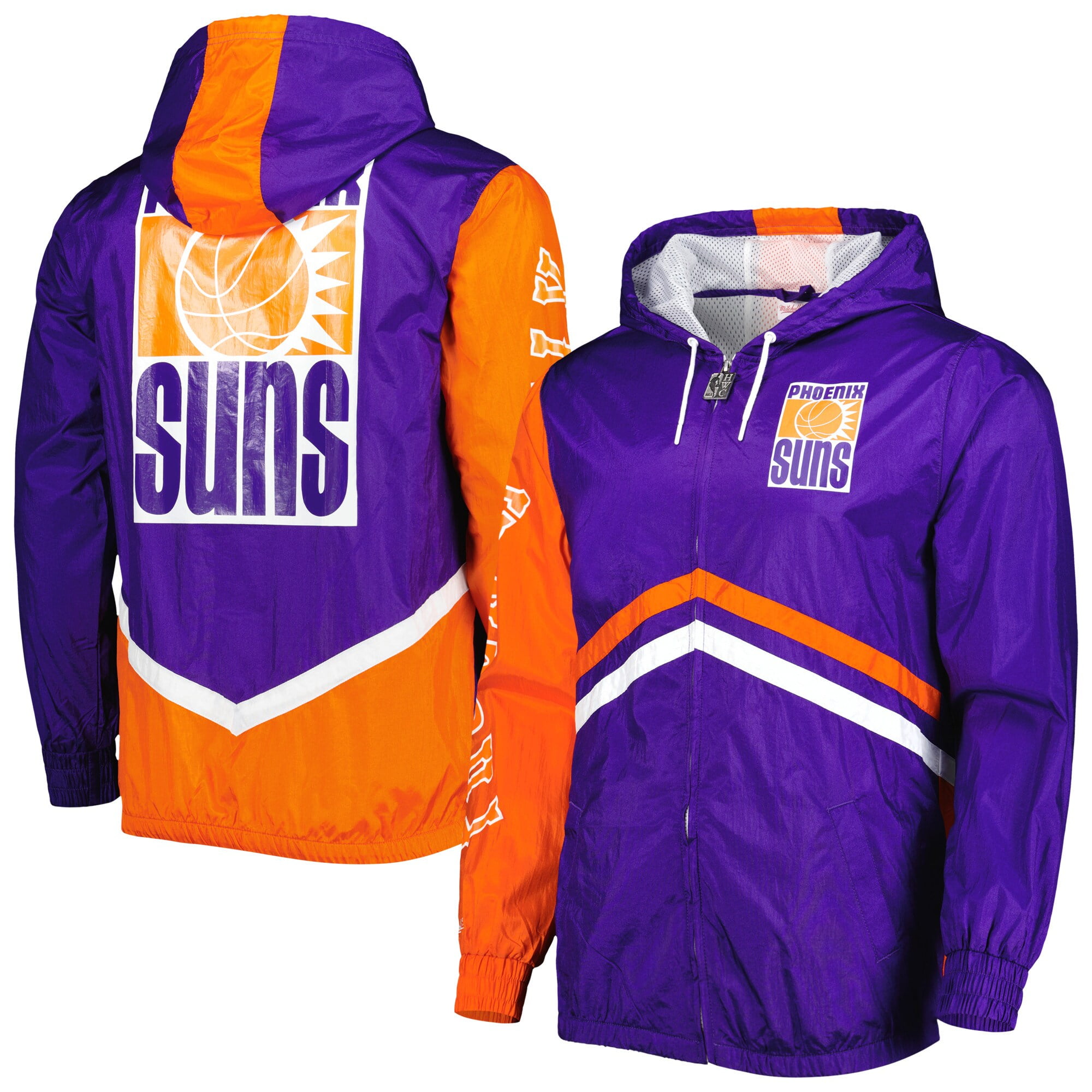 Men's Mitchell Ness Purple Phoenix Suns Undeniable Full-Zip