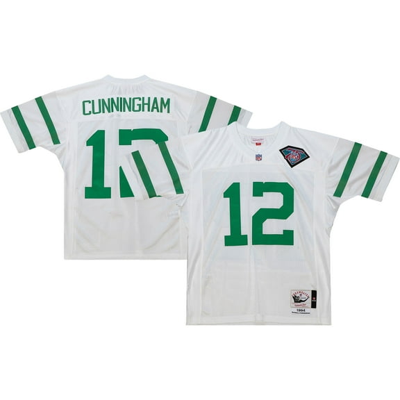 Men's Mitchell & Ness Randall Cunningham White Philadelphia Eagles 1994 Authentic Throwback Retired Player Jersey
