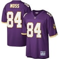 thumbnail image 1 of Men's Mitchell & Ness Randy Moss Purple Minnesota Vikings Legacy Replica Jersey, 1 of 3