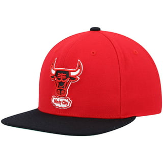 Men's Chicago Bulls Mitchell & Ness Black Hardwood Classics 1997 NBA  Champions Snapback Hat
