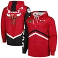 thumbnail image 1 of Men's Mitchell & Ness Red Chicago Bulls Undeniable Full-Zip Windbreaker Jacket, 1 of 3