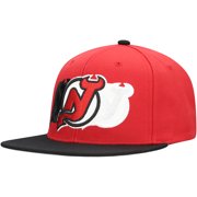 Mens Mitchell & Ness Red New Jersey Devils Soul Triple Up Snapback Hat