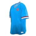 thumbnail image 1 of Men's Mitchell & Ness Royal Atlanta Braves Big & Tall V-Neck T-Shirt, 1 of 1