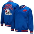 thumbnail image 1 of Men's Mitchell & Ness Royal Buffalo Bills Double Down Satin Full-Snap Jacket, 1 of 7