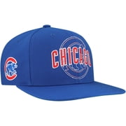 Mens Mitchell & Ness Royal Chicago Cubs Double Up Snapback Hat