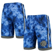 Men's Mitchell & Ness Royal Golden State Warriors Hardwood Classics 1995 Galaxy Swingman Shorts