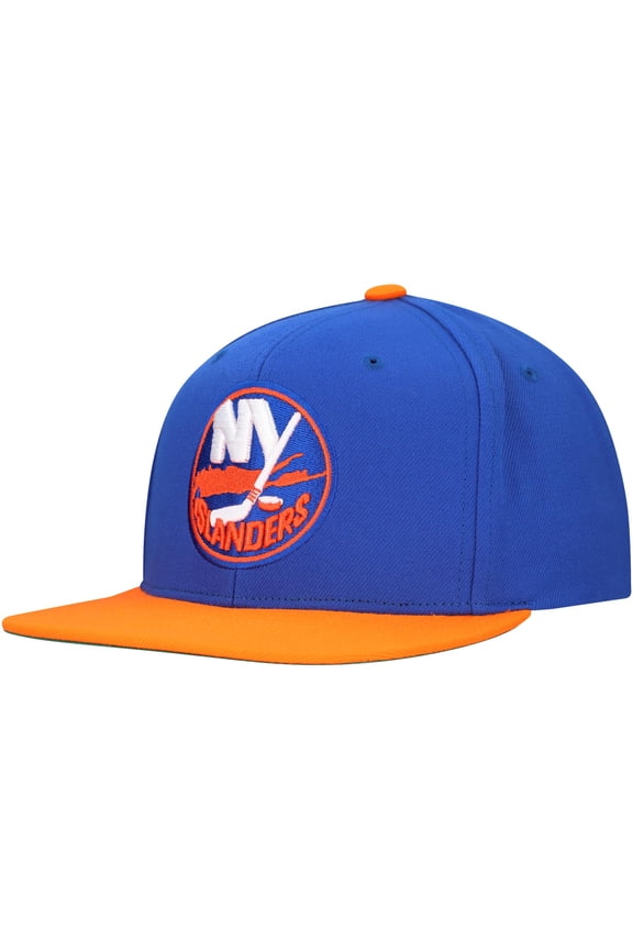 Men's Mitchell & Ness Royal New York Islanders Core Team Ground 2.0 Snapback Hat