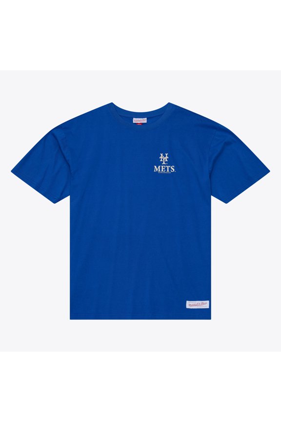 Men's Mitchell & Ness Royal New York Mets Core Essentials T-Shirt