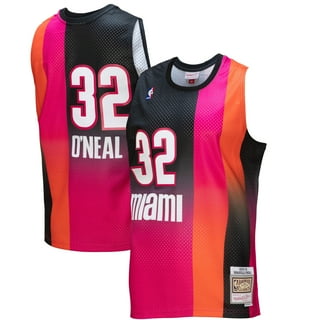 Shaquille O'Neal Miami Heat Autographed Mitchell & Ness with Trophy Patch  2005-06 Authentic Jersey