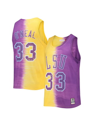 Shaquille O'Neal Los Angeles Lakers Mitchell & Ness Women's 1999 Hardwood  Classics Name & Number Player Jersey Dress - Gold