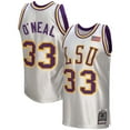 thumbnail image 1 of Men's Mitchell & Ness Shaquille O'Neal White LSU Tigers College Vault 1990/91 Authentic Jersey, 1 of 3
