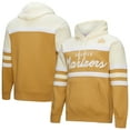 thumbnail image 1 of Men's Mitchell & Ness Tan/Cream Seattle Mariners Head Coach Pullover Hoodie, 1 of 3