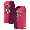 thumbnail image 1 of Men's Mitchell & Ness Vince Carter Purple/Red Toronto Raptors Big & Tall Profile Tie-Dye Player Tank Top, 1 of 3