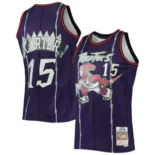 Mitchell & Ness Women's Mitchell & Ness Vince Carter White Toronto Raptors  1998 Hardwood Classics Name Number Player Jersey Dress