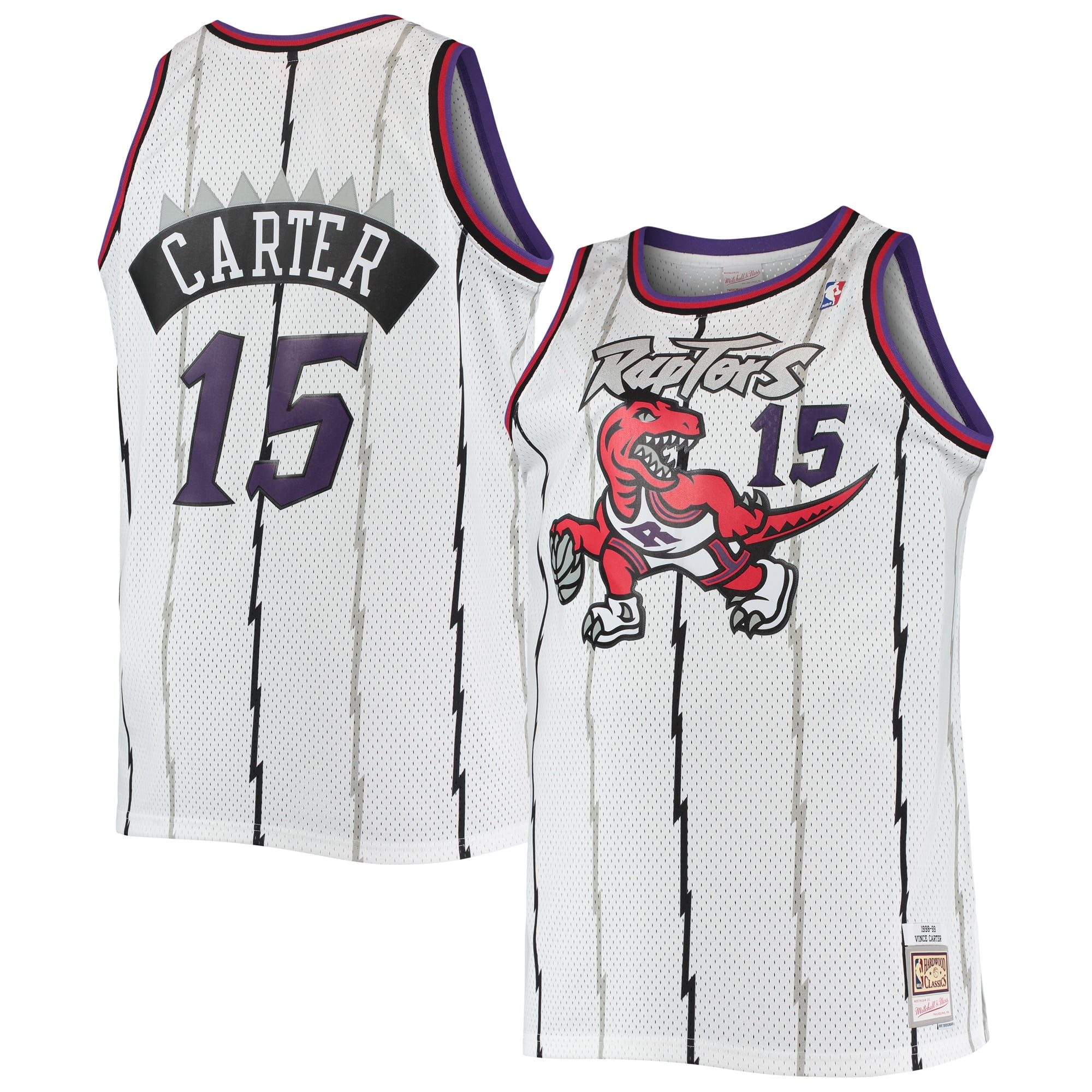 Vince Carter Toronto Raptors Fanatics Authentic Autographed Mitchell & Ness  1999-00 Authentic Jersey - Purple