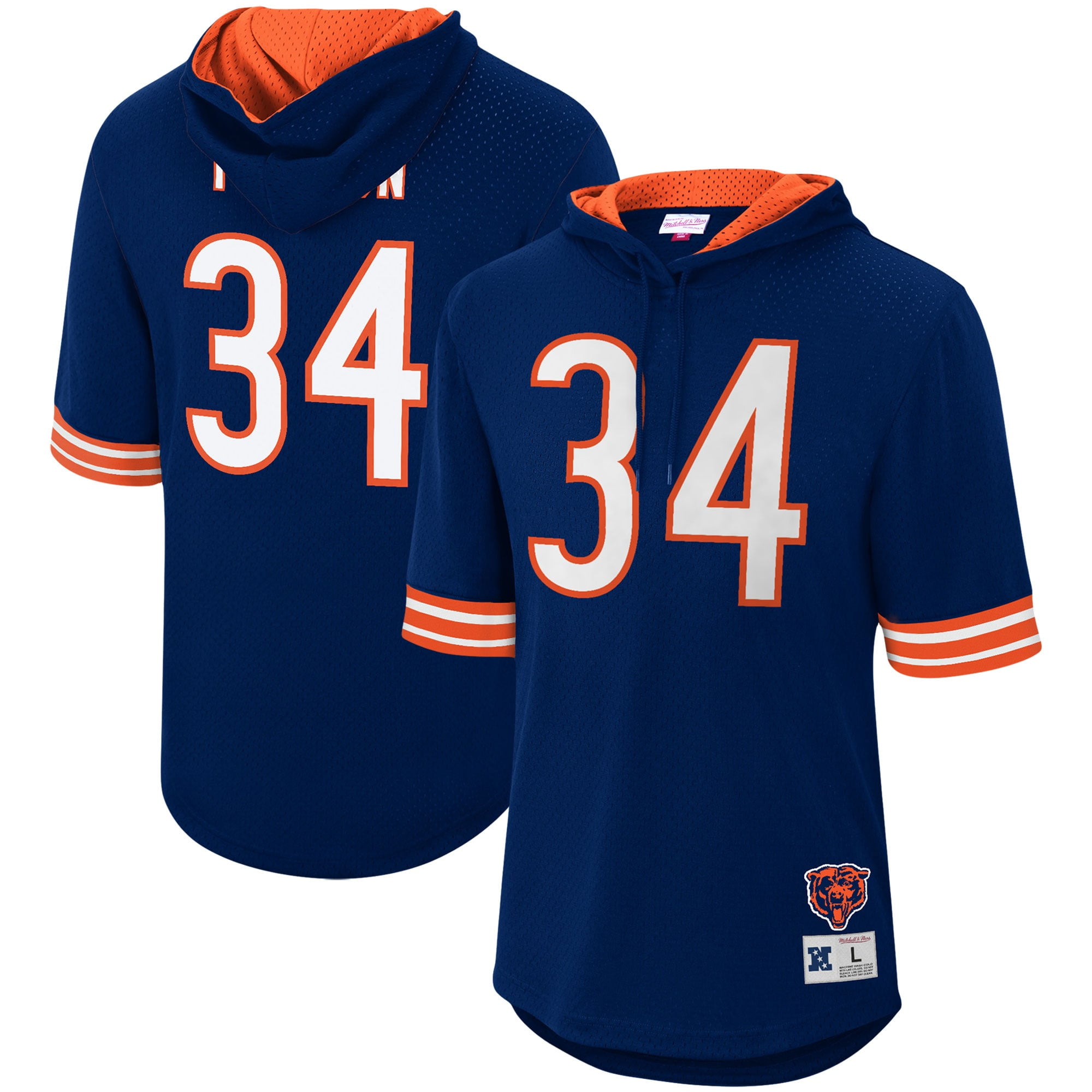 Walter Payton Chicago Bears Navy Jersey